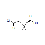 (1R,3S)-3-(2,2-Dichlorovinyl)-2,2-dimethylcyclopropanecarboxylic Acid