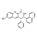 (2R)-2-(6-Bromo-2-methoxy-3-quinolyl)-1-(1-naphthyl)-2-phenylethanol