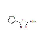 2-Amino-5-(2-thienyl)-1,3,4-thiadiazole