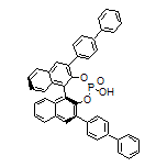 (11bS)-2,6-Di([1,1’-biphenyl]-4-yl)-4-hydroxydinaphtho[2,1-d:1’,2’-f][1,3,2]dioxaphosphepine 4-Oxide