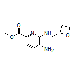 Methyl (S)-5-Amino-6-[(oxetan-2-ylmethyl)amino]picolinate