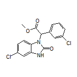 Methyl 2-(5-Chloro-2-oxo-2,3-dihydro-1-benzimidazolyl)-2-(3-chlorophenyl)acetate