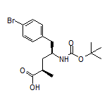 (2R,4S)-4-(Boc-amino)-5-(4-bromophenyl)-2-methylpentanoic Acid