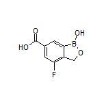 4-Fluoro-1-hydroxy-1,3-dihydrobenzo[c][1,2]oxaborole-6-carboxylic Acid