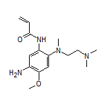 N-[5-Amino-2-[[2-(dimethylamino)ethyl](methyl)amino]-4-methoxyphenyl]acrylamide