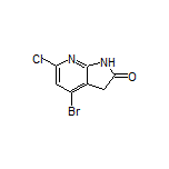 4-Bromo-6-chloro-1H-pyrrolo[2,3-b]pyridin-2(3H)-one