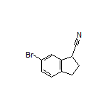 6-Bromoindane-1-carbonitrile