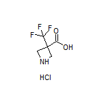 3-(Trifluoromethyl)azetidine-3-carboxylic Acid Hydrochloride