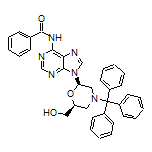 N-[9-[(2R,6S)-6-(Hydroxymethyl)-4-tritylmorpholin-2-yl]-9H-purin-6-yl]benzamide