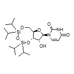 3’,5’-O-(1,1,3,3-Tetraisopropyldisiloxane-1,3-diyl)uridine
