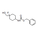 [4-(Cbz-amino)-1-fluorocyclohexyl]methanol