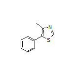 4-Methyl-5-phenylthiazole