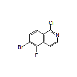 6-Bromo-1-chloro-5-fluoroisoquinoline