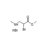 Methyl 2-Bromo-3-(methylamino)propanoate Hydrobromide