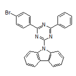 9-[4-(4-Bromophenyl)-6-phenyl-1,3,5-triazin-2-yl]carbazole