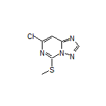 7-Chloro-5-(methylthio)-[1,2,4]triazolo[1,5-c]pyrimidine