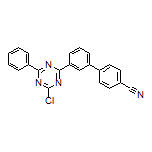 3’-(4-Chloro-6-phenyl-1,3,5-triazin-2-yl)-[1,1’-biphenyl]-4-carbonitrile