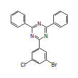 2-(3-Bromo-5-chlorophenyl)-4,6-diphenyl-1,3,5-triazine