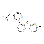 2-Methyl-8-(4-neopentyl-2-pyridyl)benzofuro[2,3-b]pyridine