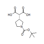 (R)-2-(1-Boc-3-pyrrolidinyl)malonic Acid