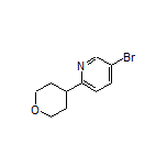 5-Bromo-2-(tetrahydro-2H-pyran-4-yl)pyridine