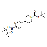 5-(1-Boc-4-piperidyl)pyridine-2-boronic Acid Pinacol Ester