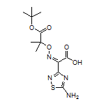 (Z)-2-(5-Amino-1,2,4-thiadiazol-3-yl)-2-[[[1-(tert-butoxy)-2-methyl-1-oxopropan-2-yl]oxy]imino]acetic Acid