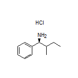 (1S)-2-Methyl-1-phenyl-1-butanamine Hydrochloride