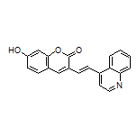 (E)-7-Hydroxy-3-[2-(4-quinolyl)vinyl]-2H-chromen-2-one
