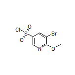 5-Bromo-6-methoxypyridine-3-sulfonyl Chloride
