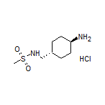 N-[(trans-4-Aminocyclohexyl)methyl]methanesulfonamide Hydrochloride
