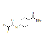 4-(2,2-Difluoroacetamido)cyclohexanecarboxamide