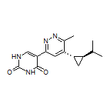 5-[5-[(1S,2R)-2-Isopropylcyclopropyl]-6-methylpyridazin-3-yl]pyrimidine-2,4(1H,3H)-dione