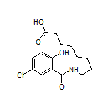 8-(5-Chloro-2-hydroxybenzamido)octanoic Acid