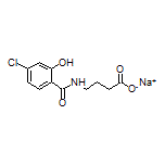 Sodium 4-(4-Chloro-2-hydroxybenzamido)butanoate