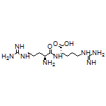 (S)-2-[(S)-2-Amino-5-guanidinopentanamido]-5-guanidinopentanoic Acid