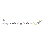S-[2-[2-[2-(2-azidoethoxy)ethoxy]ethoxy]ethyl] Ethanethioate