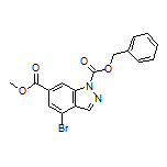 Methyl 4-Bromo-1-Cbz-indazole-6-carboxylate