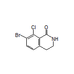 7-Bromo-8-chloro-3,4-dihydroisoquinolin-1(2H)-one