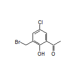 3’-(Bromomethyl)-5’-chloro-2’-hydroxyacetophenone