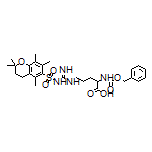 2-(Cbz-amino)-5-[3-[(2,2,5,7,8-pentamethyl-6-chromanyl)sulfonyl]guanidino]pentanoic Acid