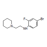 4-Bromo-2-fluoro-N-[2-(1-piperidyl)ethyl]aniline