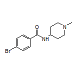 4-Bromo-N-(1-methyl-4-piperidyl)benzamide