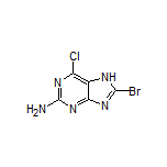 2-Amino-8-bromo-6-chloropurine