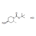 (2R,4S)-4-Amino-1-Boc-2-methylpiperidine Hydrochloride