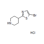 5-Bromo-2-(4-piperidyl)thiazole Hydrochloride
