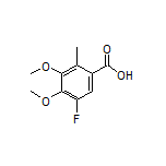 5-Fluoro-3,4-dimethoxy-2-methylbenzoic Acid