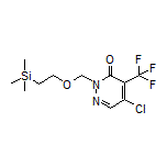 5-Chloro-4-(trifluoromethyl)-2-[[2-(trimethylsilyl)ethoxy]methyl]pyridazin-3(2H)-one