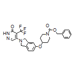5-[5-[(1-Cbz-4-piperidyl)oxy]-2-isoindolinyl]-4-(trifluoromethyl)pyridazin-3(2H)-one