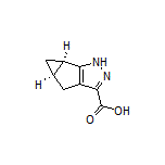 (4aR,5aR)-4,4a,5,5a-Tetrahydro-1H-cyclopropa[4,5]cyclopenta[1,2-c]pyrazole-3-carboxylic Acid